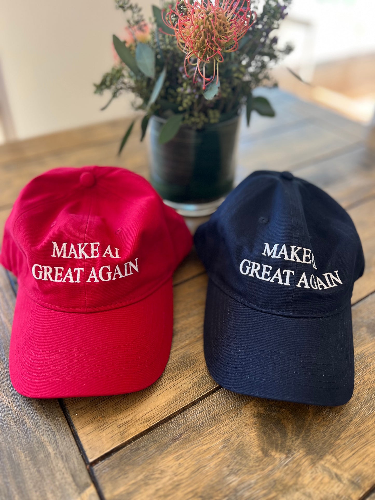 Limited Edition: Make AI Great Again Hat (blue)