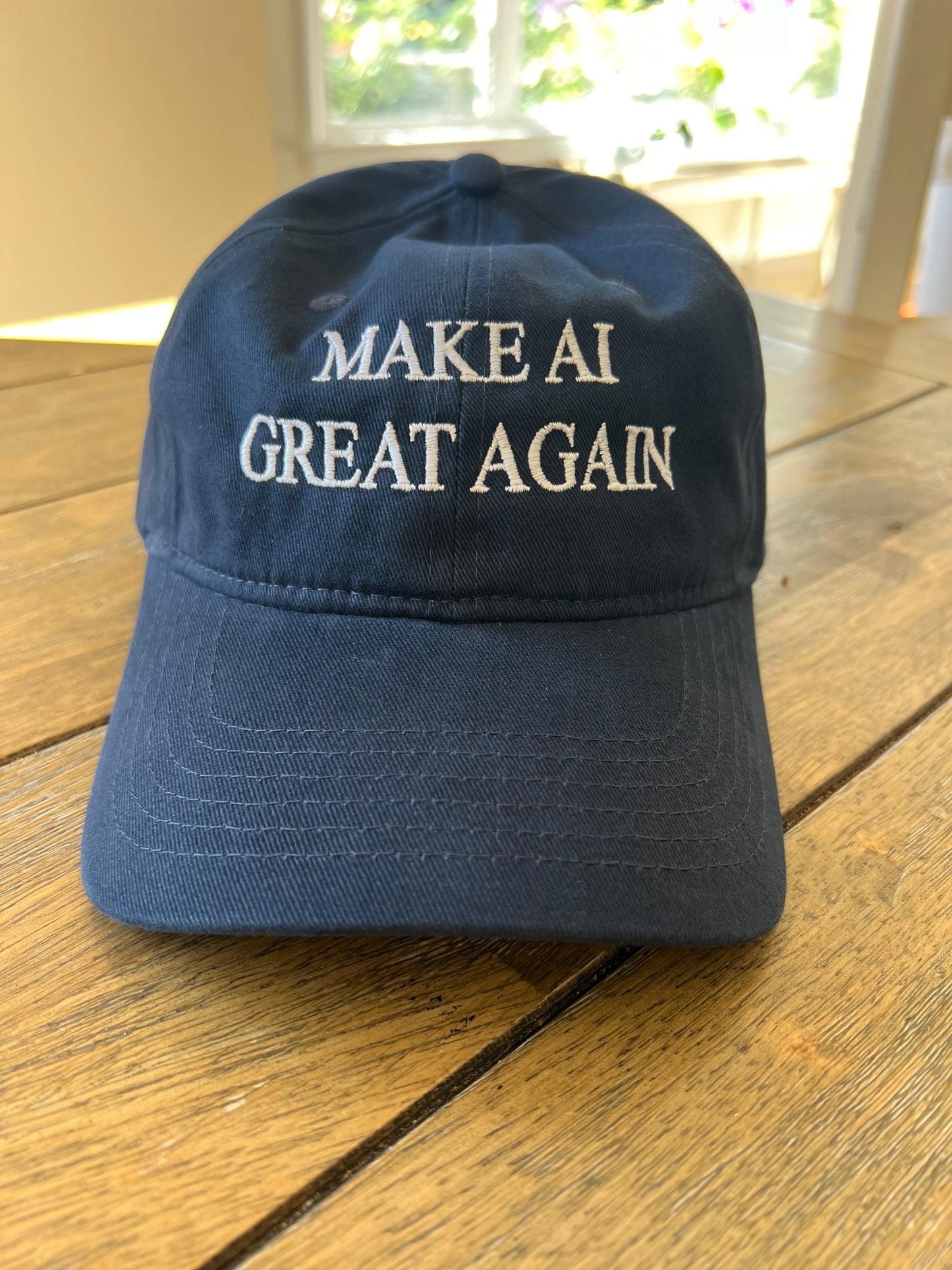 Limited Edition: Make AI Great Again Hat (blue)